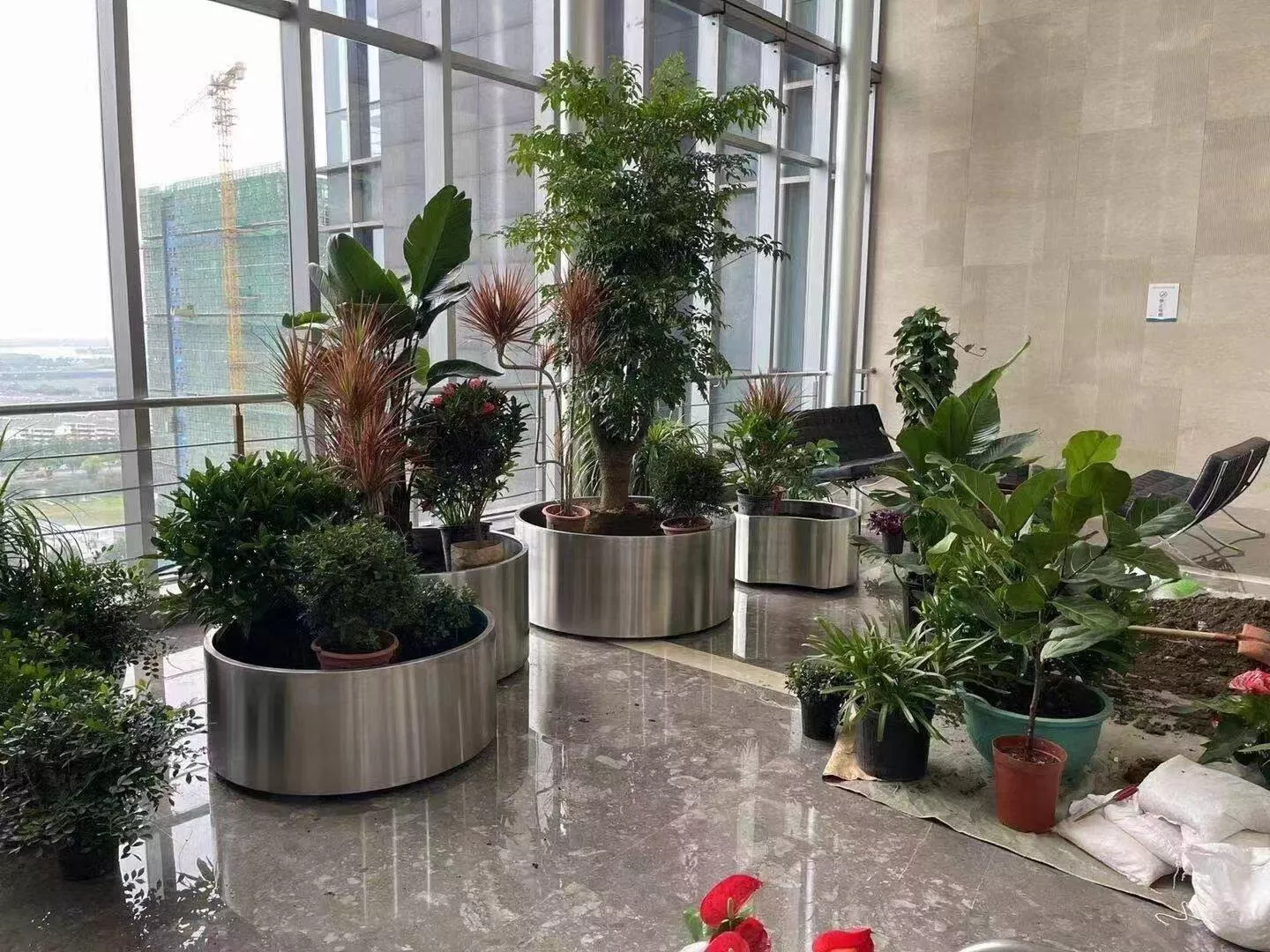 花箱花盆 室内金属花盆 商业室内花箱 (1).jpg
