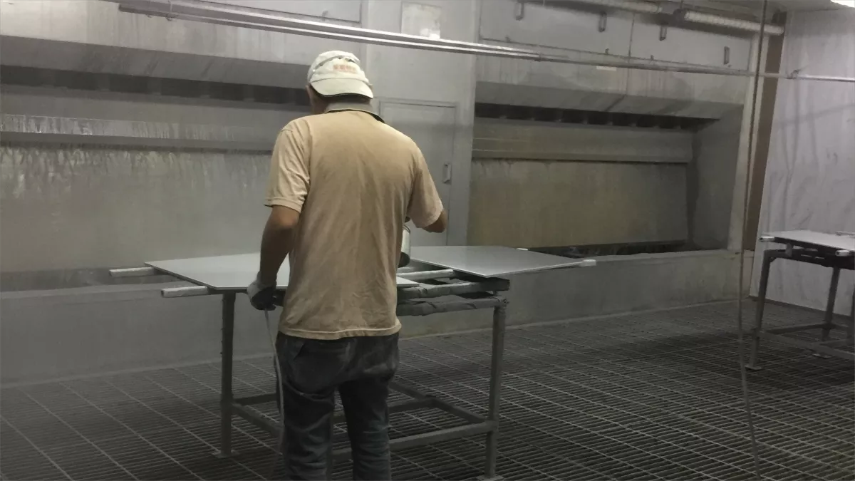 油漆车间